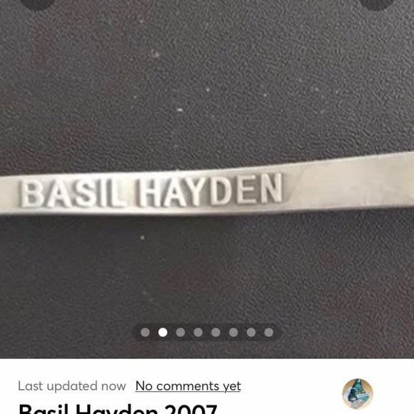 Vintage Basil Hayden  Basil Hayden Bar  New

2007 Distillery Co. Clement Ky - Picture 6 of 7